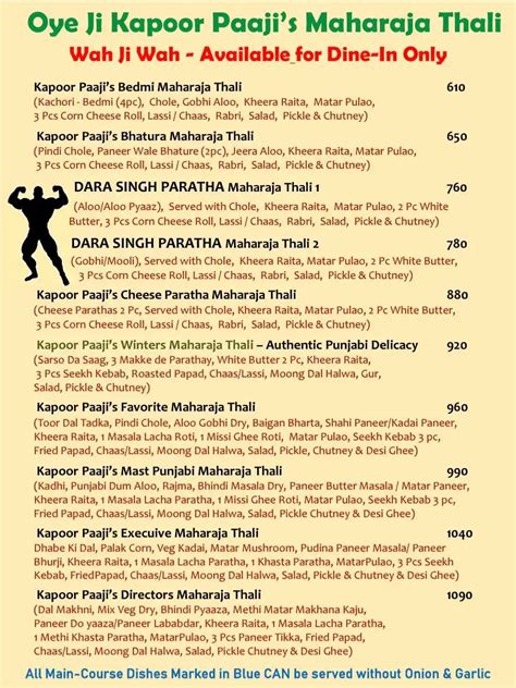 cafe kapoor|kapoor's cafe menu.